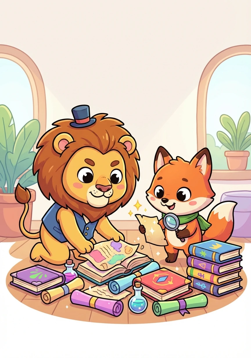 Together, Leo and Sam decided to find a way to clear Leo's name. They gathered evidence showing Leo's hard work and dedication to his magic.