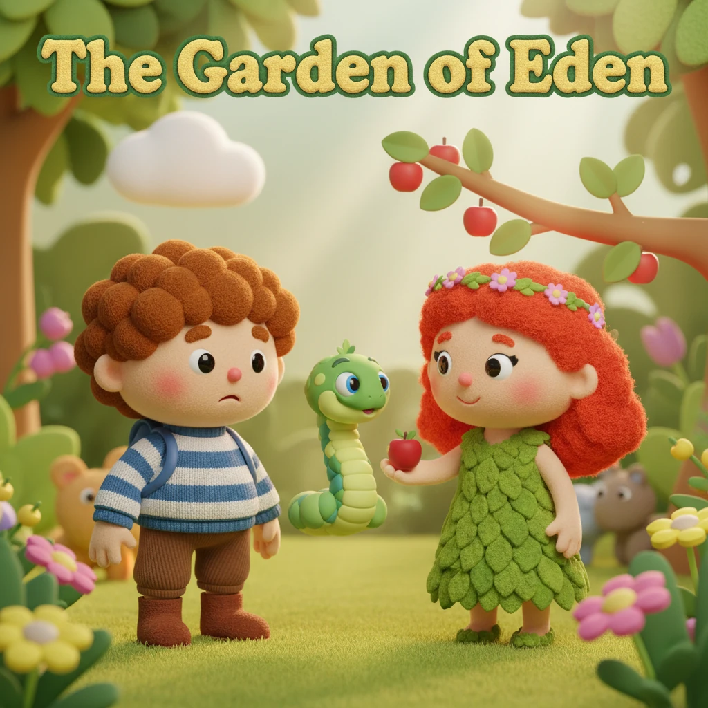 The Garden of Beginnings: The Story of Adam and Eve - mythology