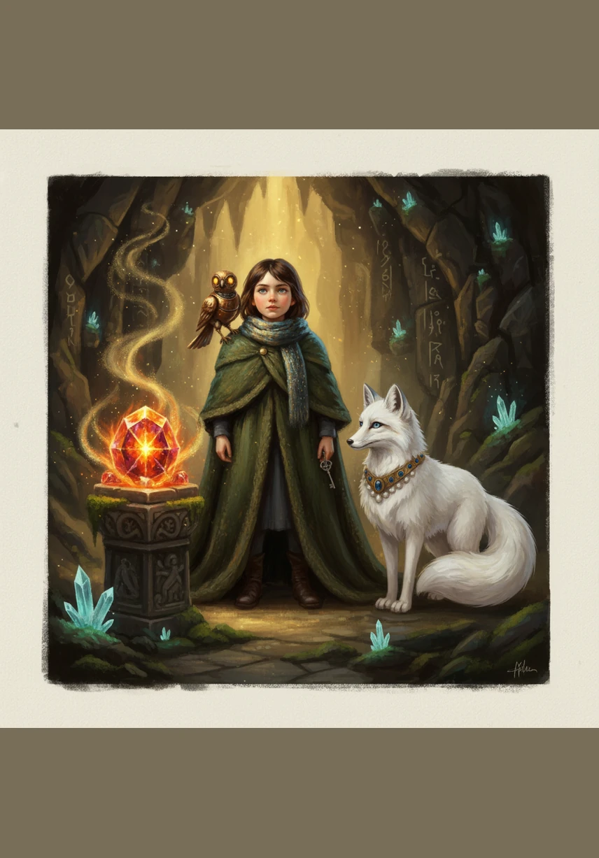 In the center of the room sat the Sun Heart, a single, magnificent flower made of pure, liquid light. Its petals were the color of a summer sunset, and its scent was like rain on dry earth and blooming jasmine. The warmth it emitted was so powerful that Eva’s heavy cloak felt unnecessary for the first time in her life.