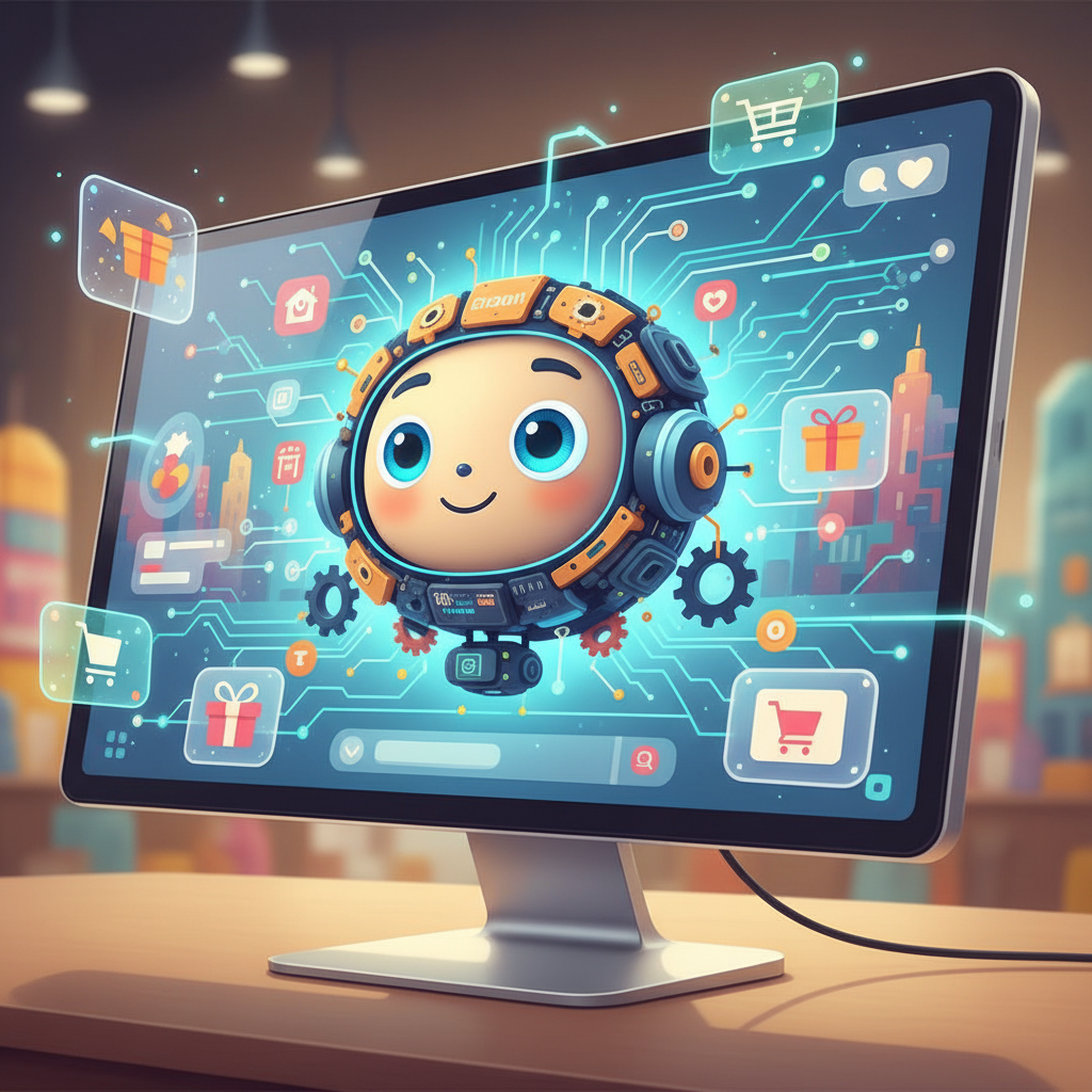 The Adventures of E-Commi and the Digital Marketplace - product