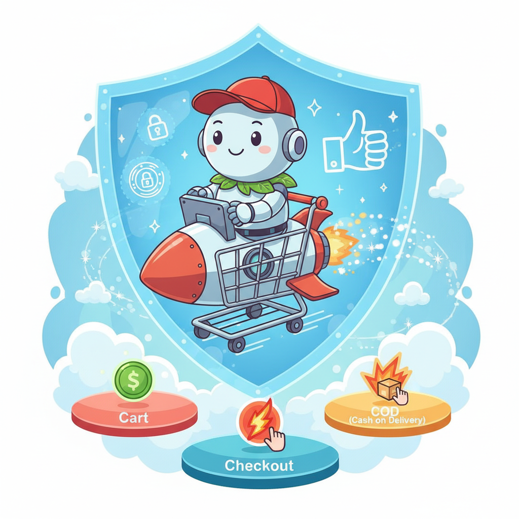 E-Commi navigated the Cart and Checkout pages, learning about payment methods like Bkash, Nagad, Rocket, and COD. He ensured secure transactions, protecting everyone's data and building trust.