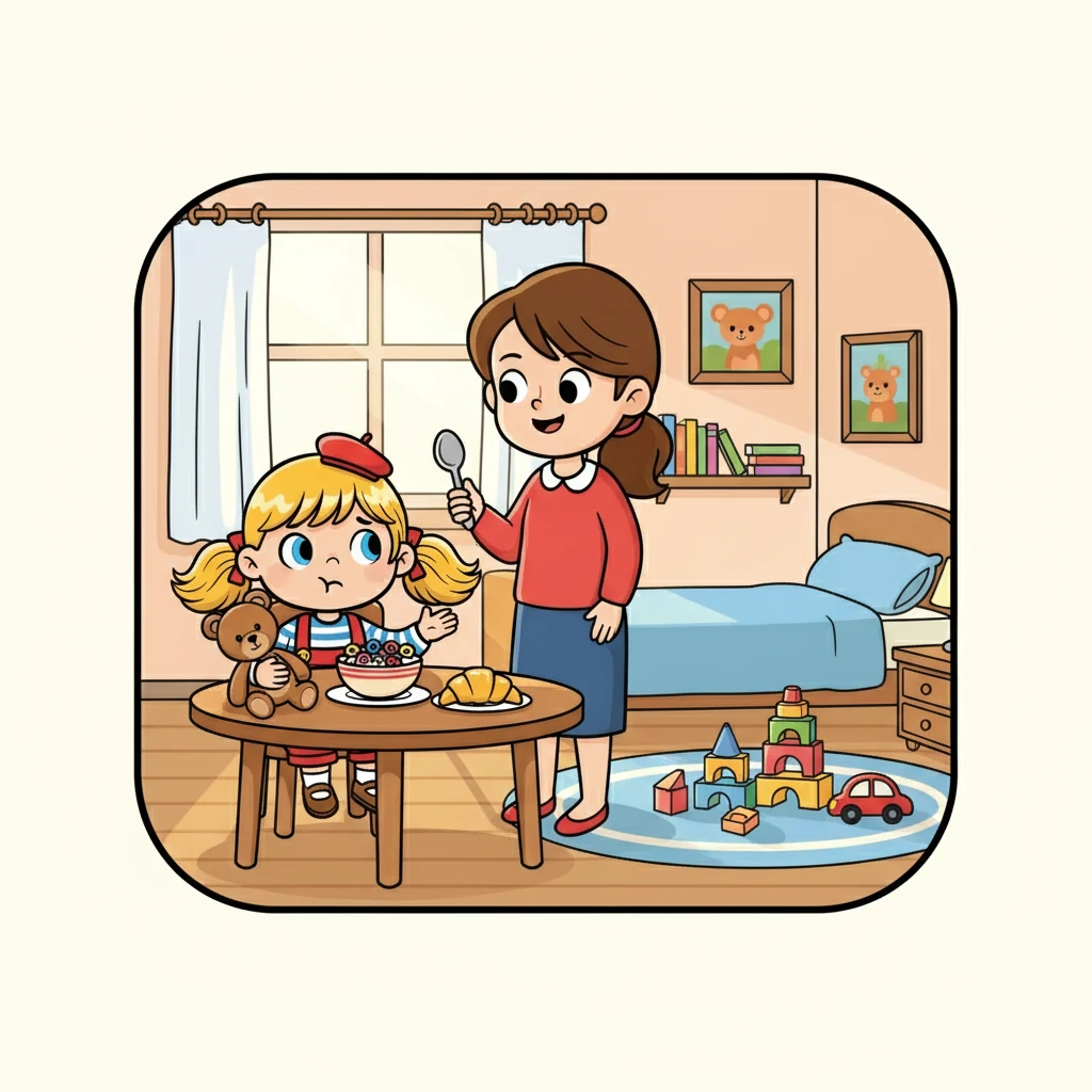 Victoria et le Petit Déjeuner Magique - bedtime