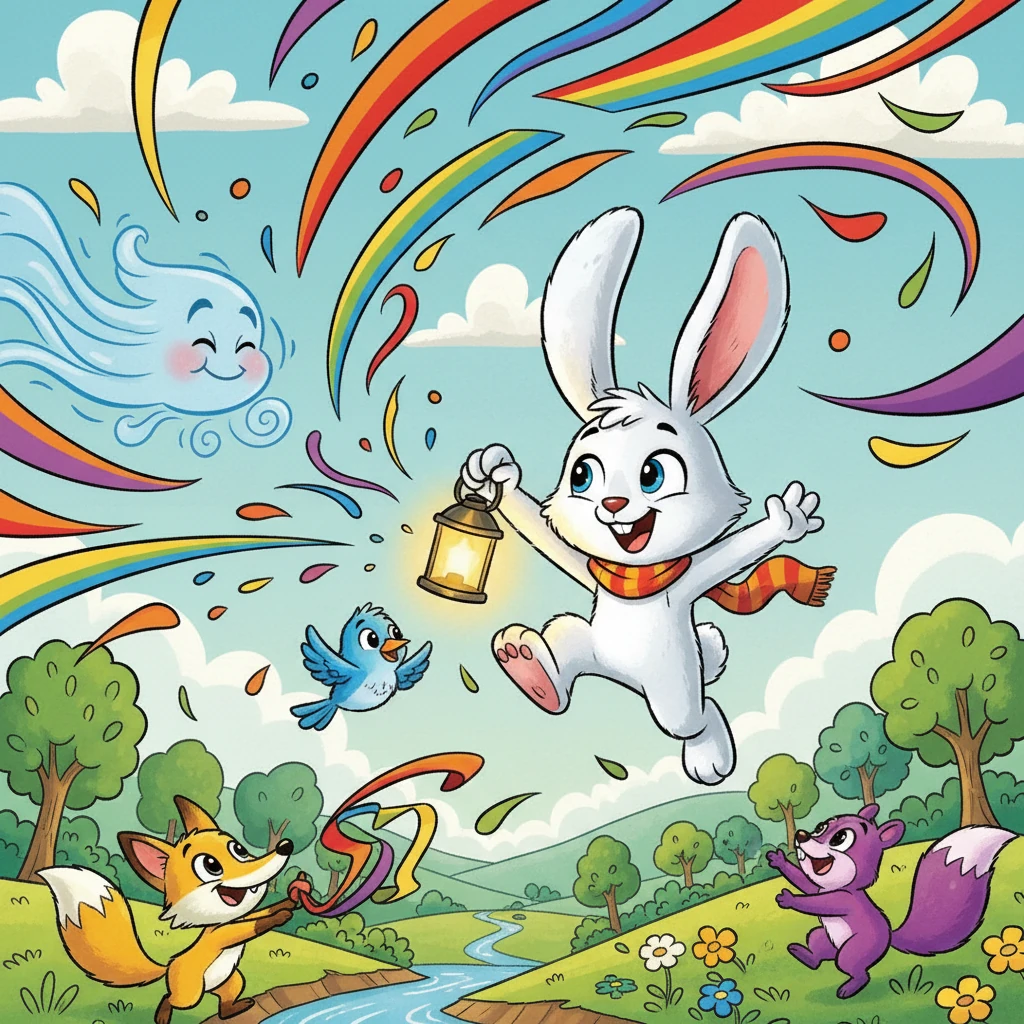 Runny's Rainbow Rescue - animal