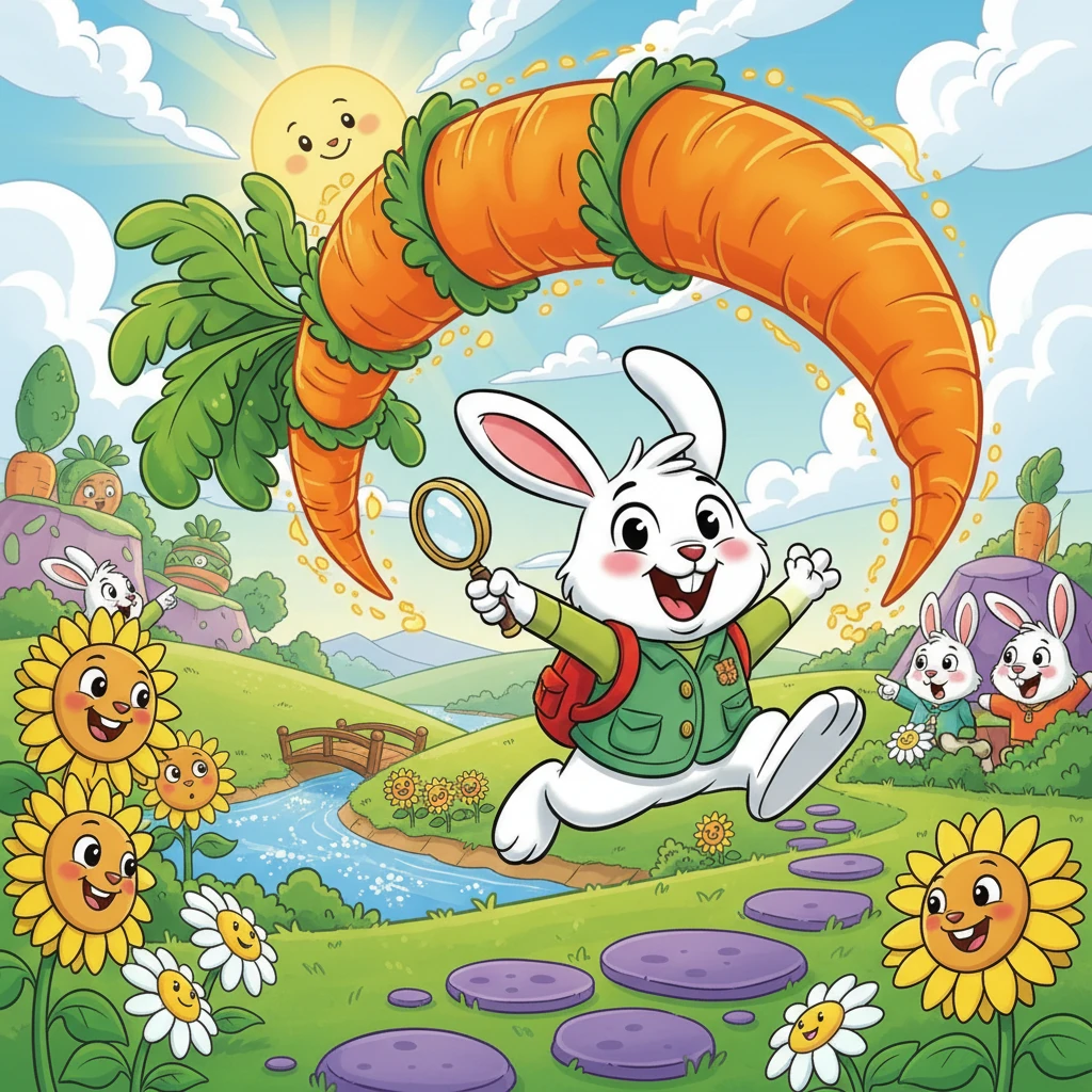 Runny's Carrot Caper - animal