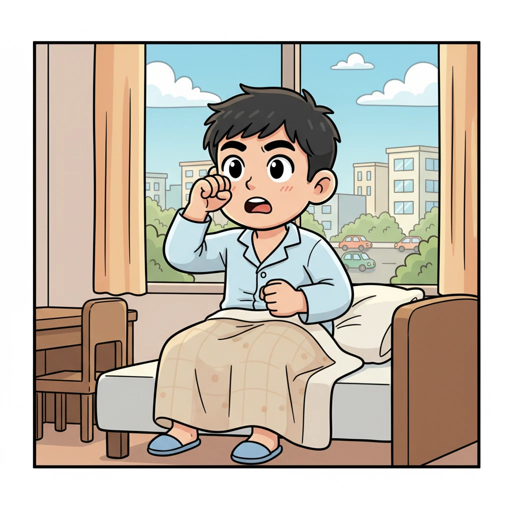 林轩猛地睁开眼睛，发现自己回到了末日来临前。他揉了揉眼睛，看着窗外平静的城市，心中却充满了紧迫感。他知道，一场巨大的灾难即将降临，而他必须利用重生的记忆来改变一切。他握紧拳头，下定决心要保护所有他爱的人。