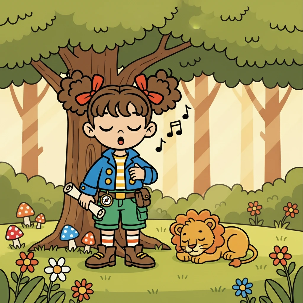 Ninna, mmm, mmm, manda un canto, mmm, mmm. Leo, mmm, mmm, non sente un lamento. Ma Ninna canta, mmm, mmm.