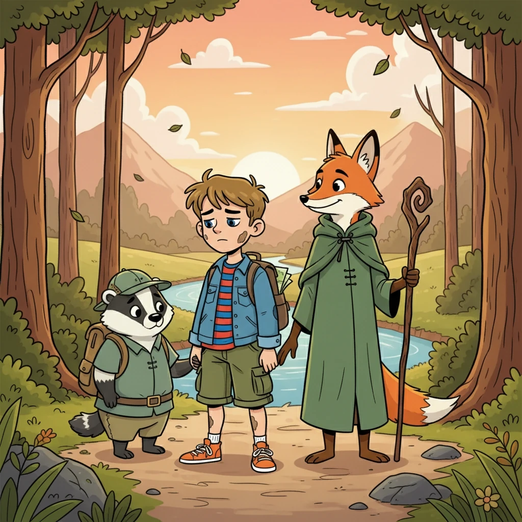 Die Reise neigte sich dem Ende zu. Die drei spürten, dass sie sich trennen mussten. Sie verabschiedeten sich mit einem Gefühl der Wehmut, aber auch der Dankbarkeit für die gemeinsame Zeit.