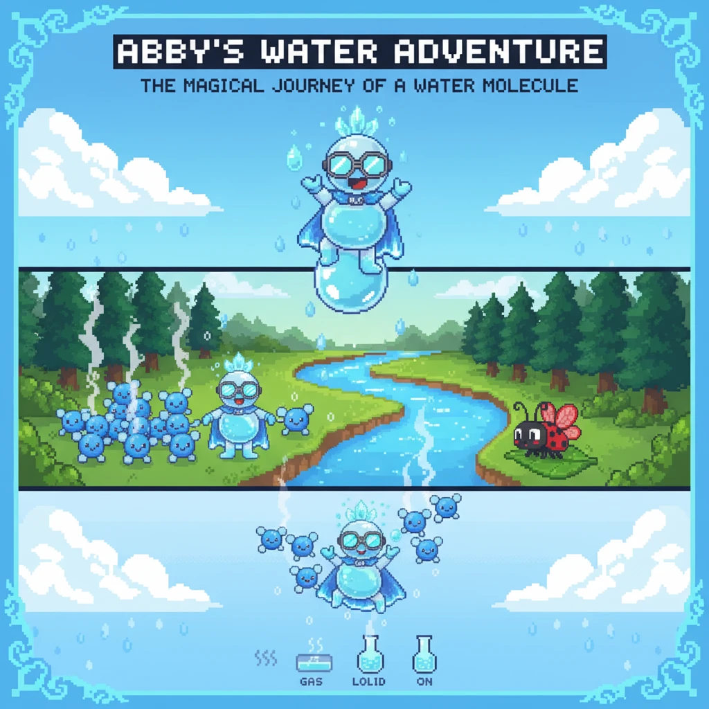 Abby's Amazing Water Cycle Adventure - educational