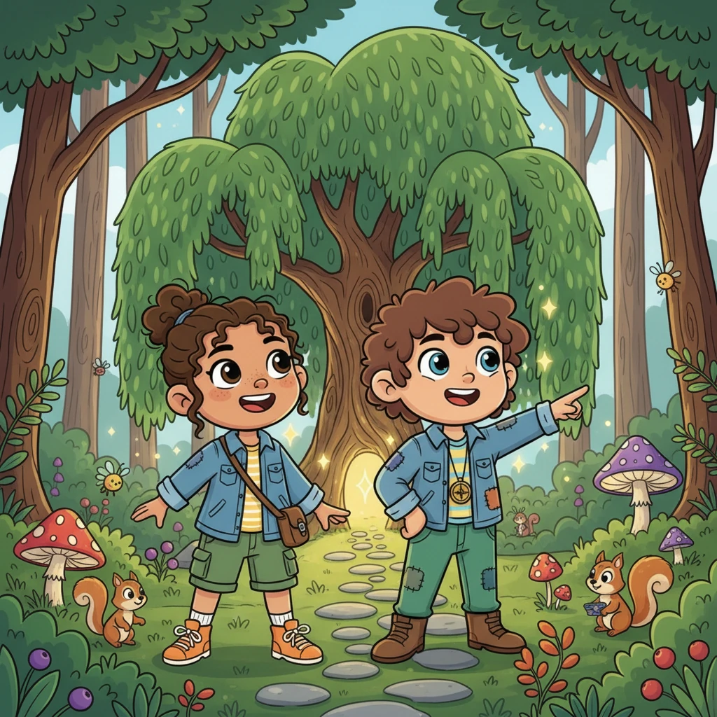 The Whispering Willow's Secret - adventure