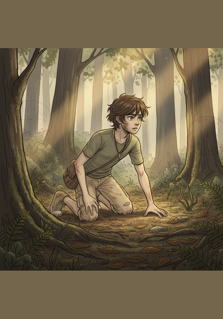 יותם קם באיטיות על ארבע, מנער את האבק מבגדיו ומבחין בכאב חד ופועם בידו הימנית. למרות הכאב, הוא מחליט להסתיר את הפציעה מחשש שימנעו ממנו לרכוב בעתיד, ועולה חזרה על הכלי בדרכו הביתה.