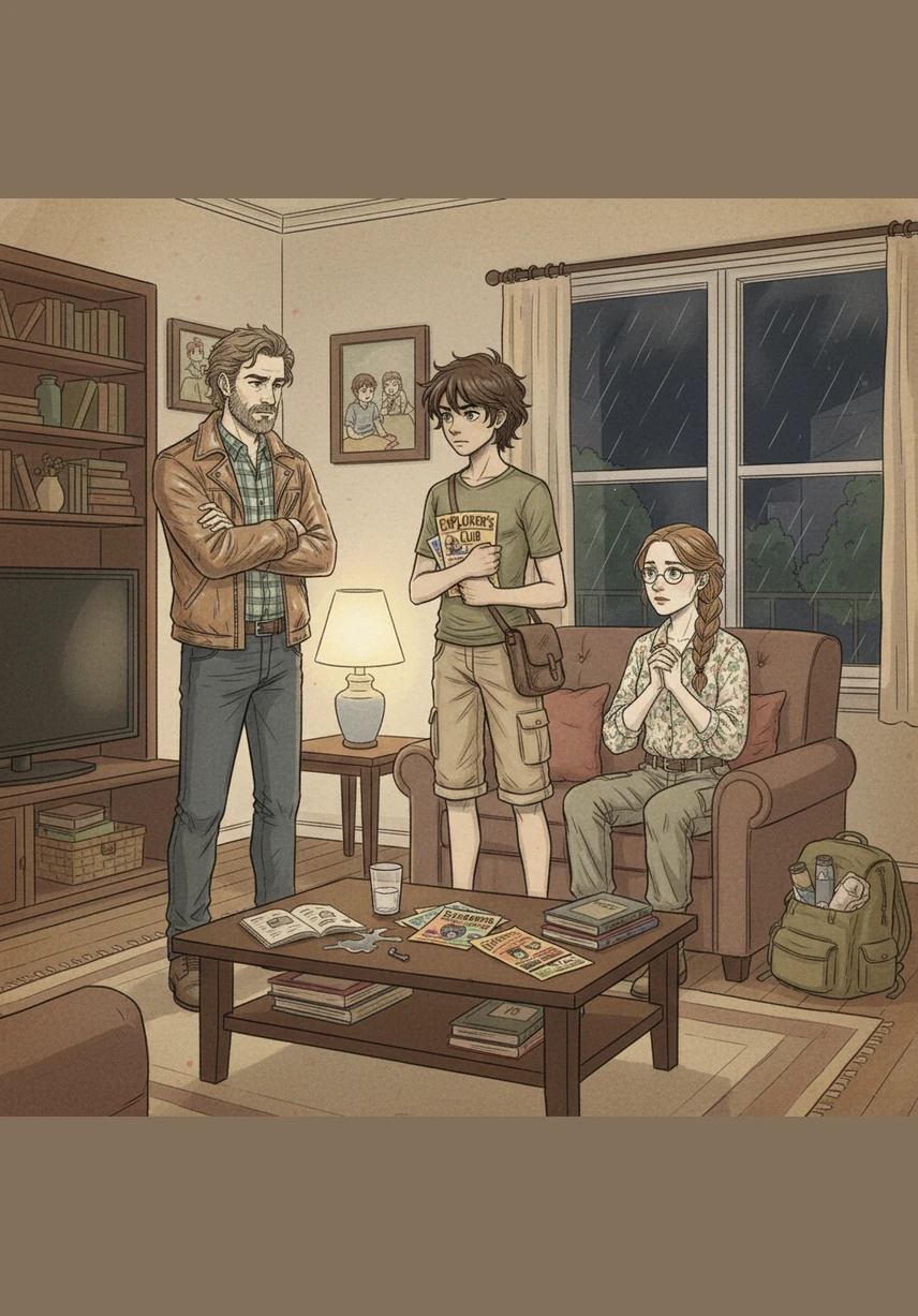 באומץ רב, יותם יוצא אל הסלון שם הוריו יושבים יחד ומשתף אותם באמת המכאיבה. הוא מספר על התאונה ועל היד שכואבת כבר ימים ארוכים, קולו רועד מעט מהקלה כשהוא סוף סוף מוציא את המילים.