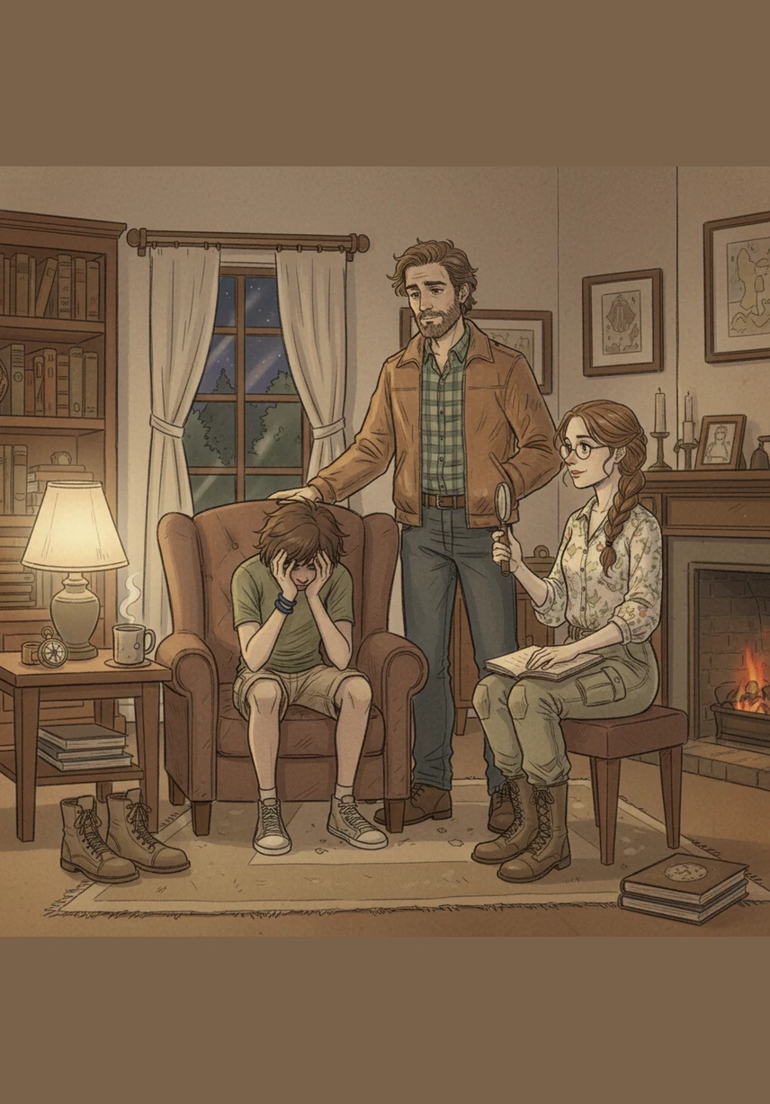 במקום הכעס שחשש ממנו, יותם פוגש בעיניים מלאות דאגה וחמלה מצד הוריו שעוטפים אותו בחום. הם מקשיבים לו בהבנה ומסבירים לו שהם תמיד שם בשבילו, ושאין שום בושה בלבקש עזרה.