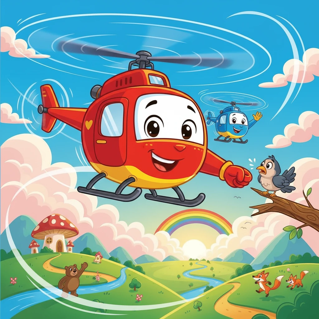Henrietta the Helicopter - adventure