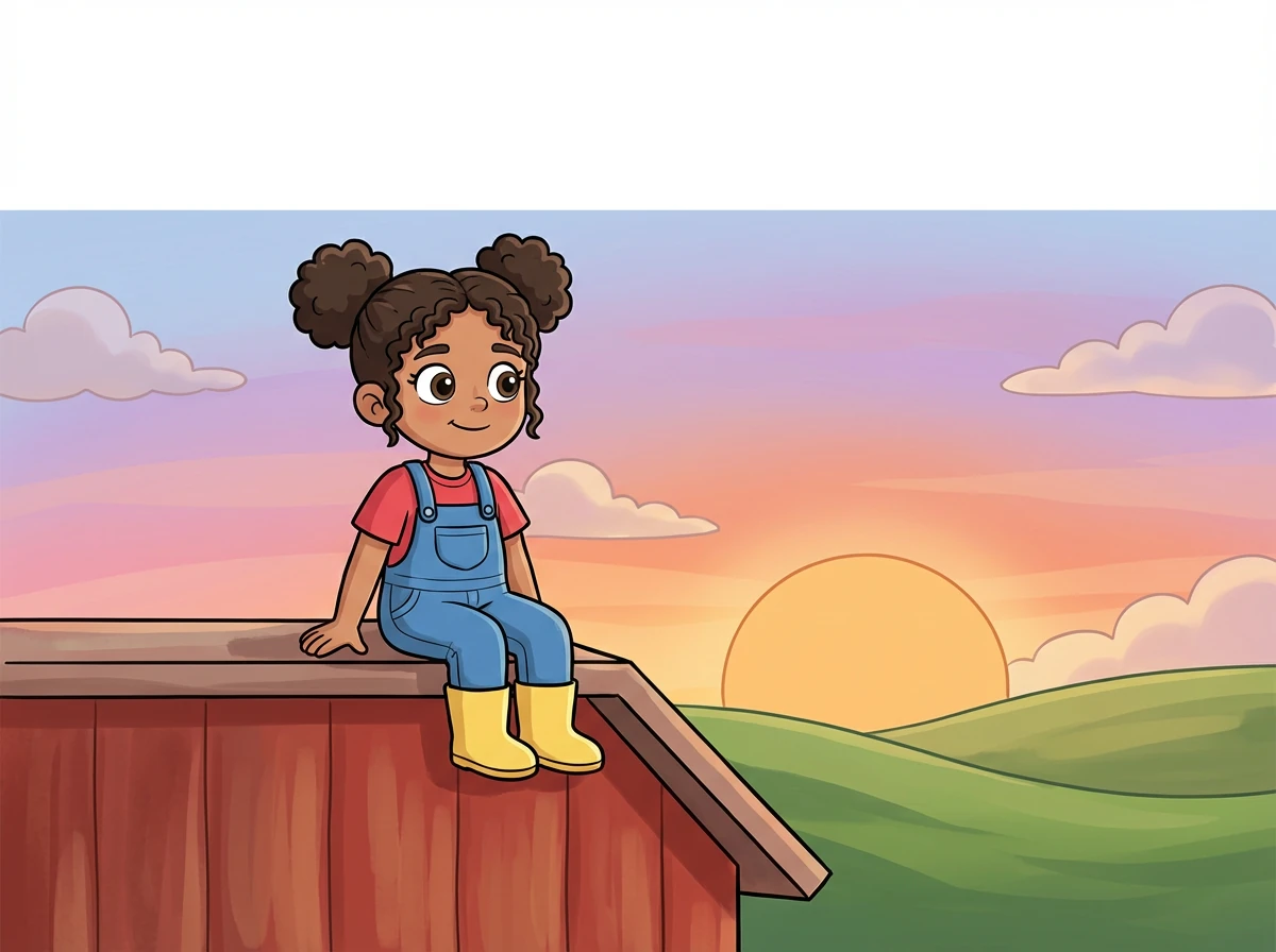 As the sun set, Henrietta returned to her perch on the barn roof, tired but content. She knew that being a helicopter was the best job in the world.