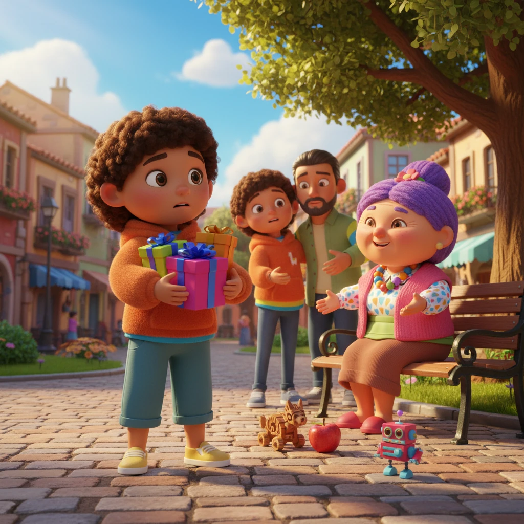 El Secreto de Leo: Regalos y Desconocidos - educational