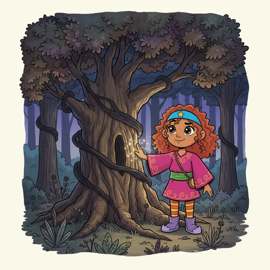 The oak tree told Anya of a growing darkness threatening the woods. A mysterious blight was draining the life from the trees, and only someone with a special gift could help. Anya realized she could understand the trees.