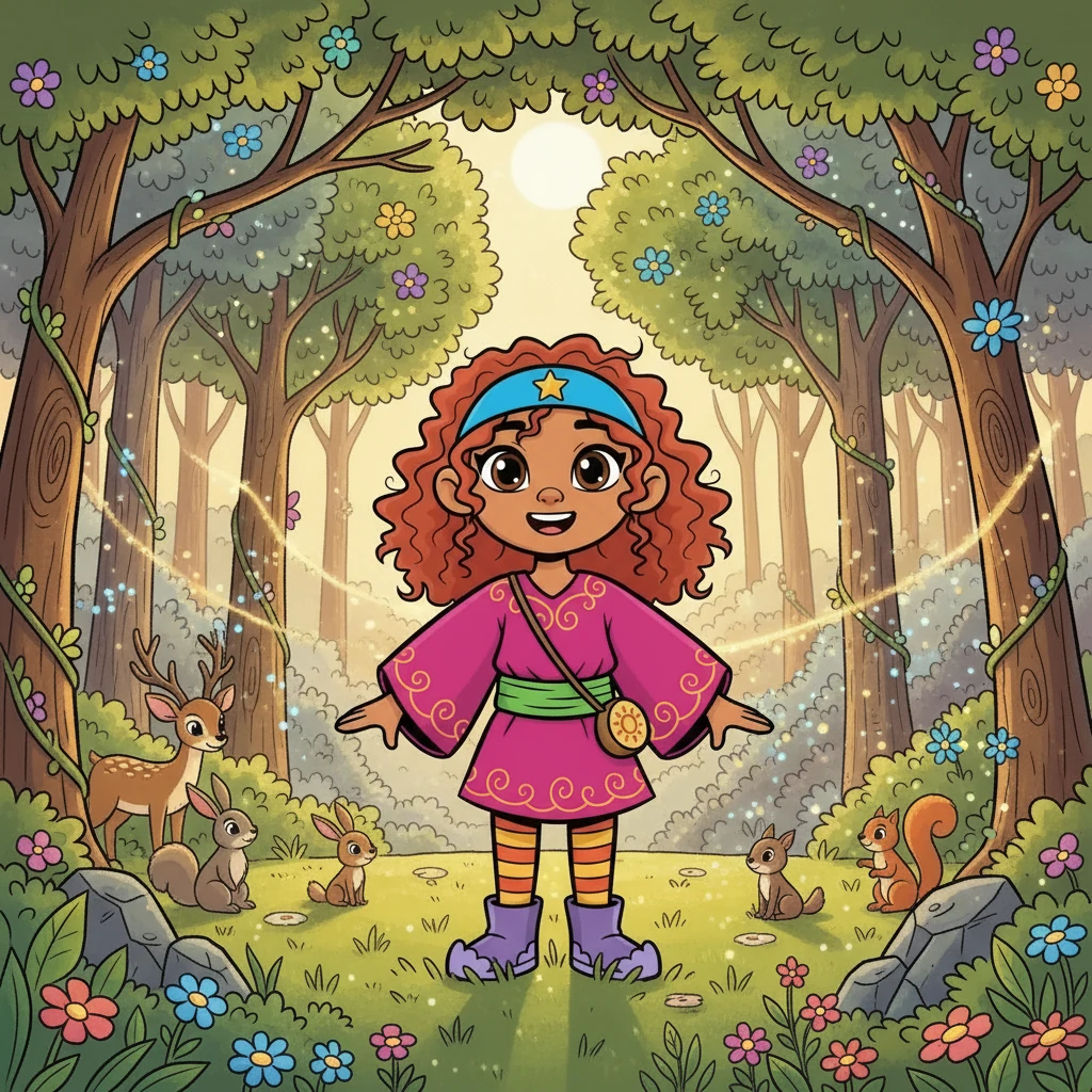 With Anya's help, the woods slowly began to heal. The blight receded, and the trees regained their vibrant colors. Anya, forever connected to the forest, continued to protect the Whispering Woods, her heart filled with joy and gratitude.