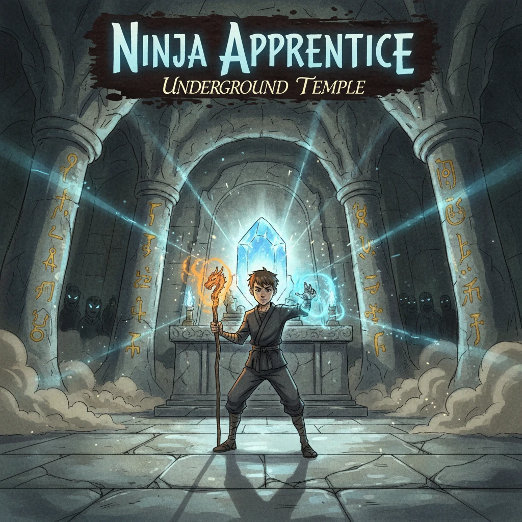 Учень ніндзя: Підземний храм - Adventure stories