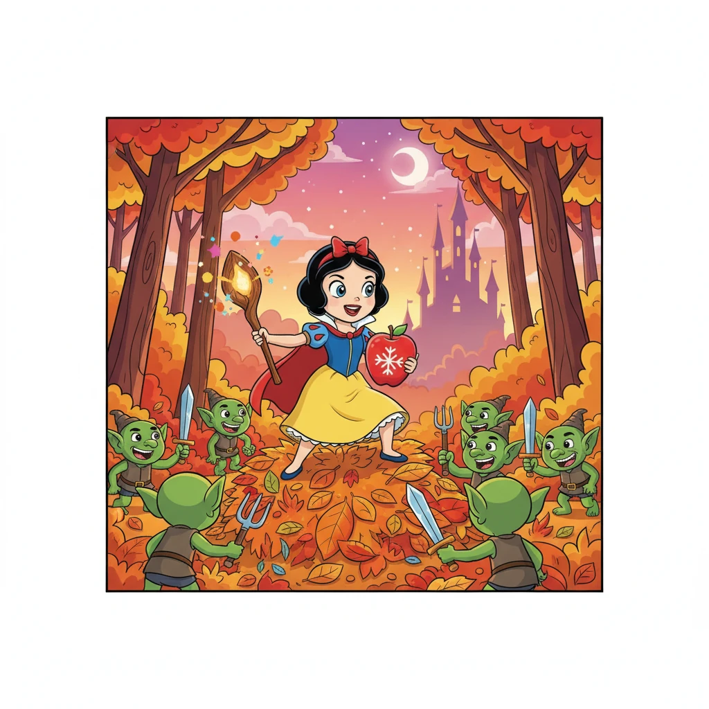 Snow White and the Goblin War - Fairy tales