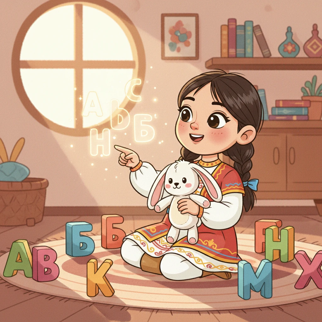 Ақылды Ақботаның Әліппесі - educational