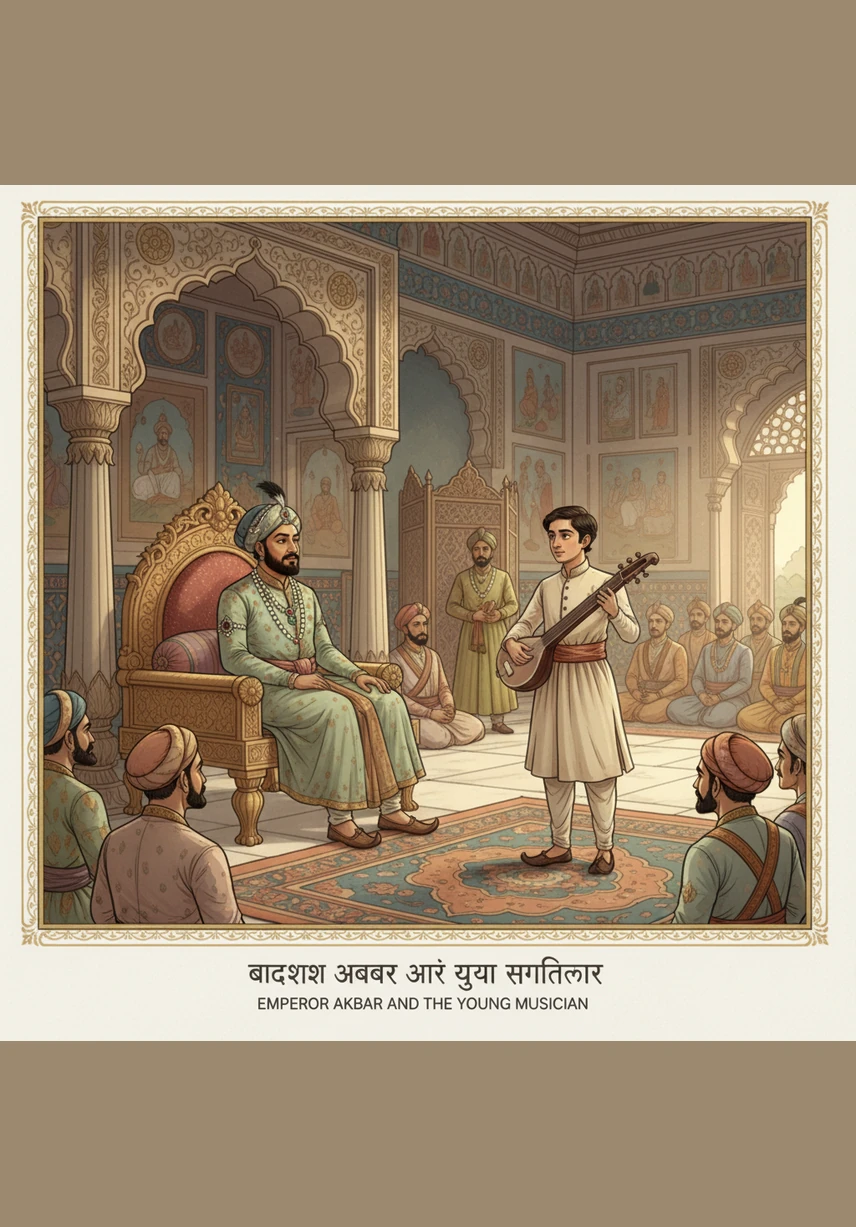 దానికి బీర్బల్ వినయంగా తల వంచి, మహారాజా, ఒకవేళ కాకులు ఎక్కువగా ఉంటే, పొరుగు రాజ్యాల నుండి చుట్టపు కాకులు మన నగరంలోని తమ బంధువులను చూడటానికి వచ్చాయని అర్థం అని అన్నాడు.