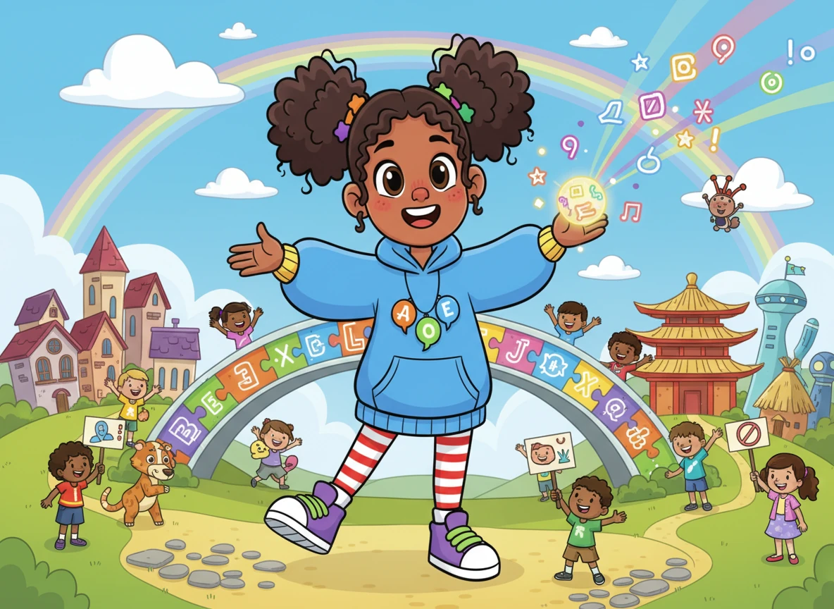 Lexi and the Language Bridge - educational