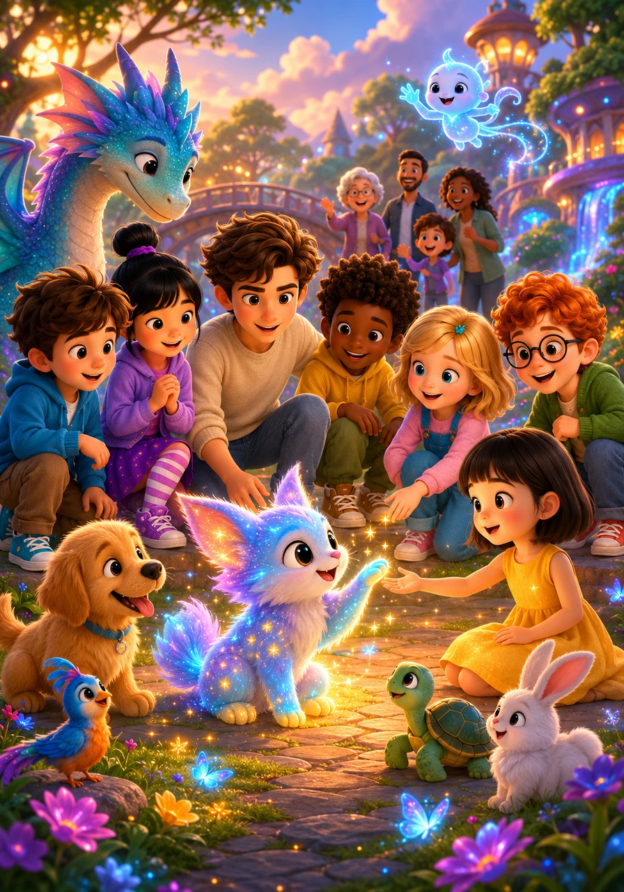 People of all ages laughed and cheered as they walked through the living story, interacting with the friendly creatures and exploring the magical landscapes. The shared experience brought the fractured community together, sparking new friendships and a collective sense of wonder.