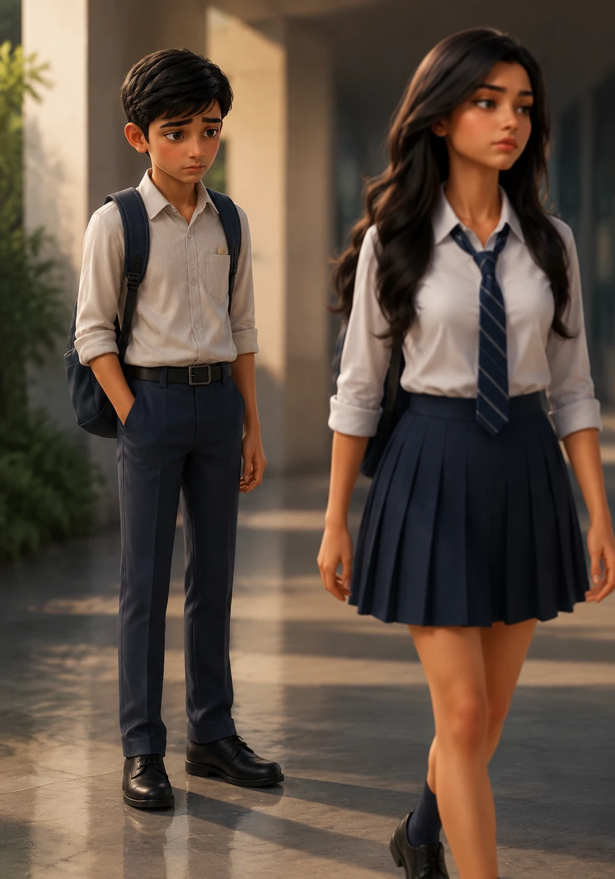 Despite his heartfelt words, Meera remains a distant moon, leaving his messages on seen and ignoring his presence in the digital world. Arjun finds himself paralyzed in person, unable to speak a single word when they cross paths, his voice trapped by the weight of his overwhelming feelings.