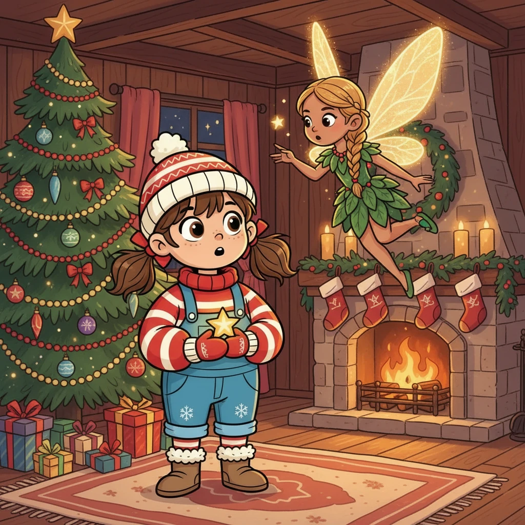 The fairy, who introduced herself as Twinkle, explained that the gift held the magic of Christmas. She said only those with a truly kind heart could unlock its power. Lily, full of wonder, listened closely.