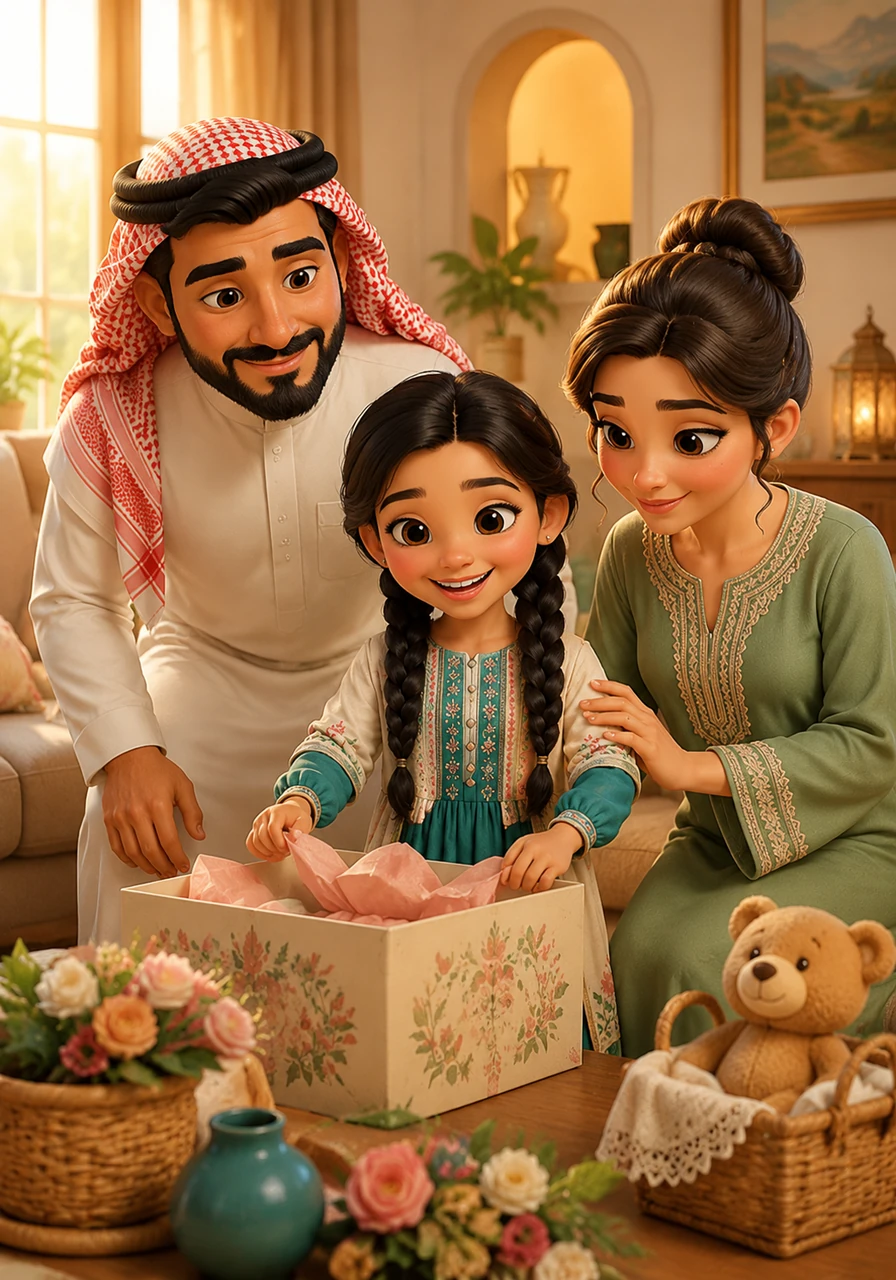 تشرق الشمس في يوم الأسرة العالمي، وأنا حصة، أشعر بسعادة غامرة لأنني سأحتفل مع عائلتي الرائعة. في بيتنا الدافئ، يملأ الحب كل الزوايا، ونستعد معاً ليوم مليء بالمفاجآت والضحكات.