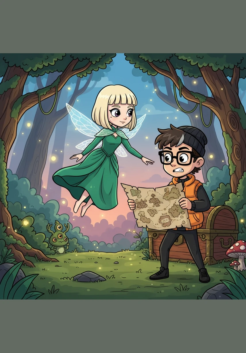 Lili neváhala ani chvíľu, zletela k mravcovi a milo mu ponúkla svoju pomoc. Max na ňu prekvapene pozrel, utrel si čelo a s vďačným úsmevom prijal jej nečakanú ponuku od neznámej cestovateľky.