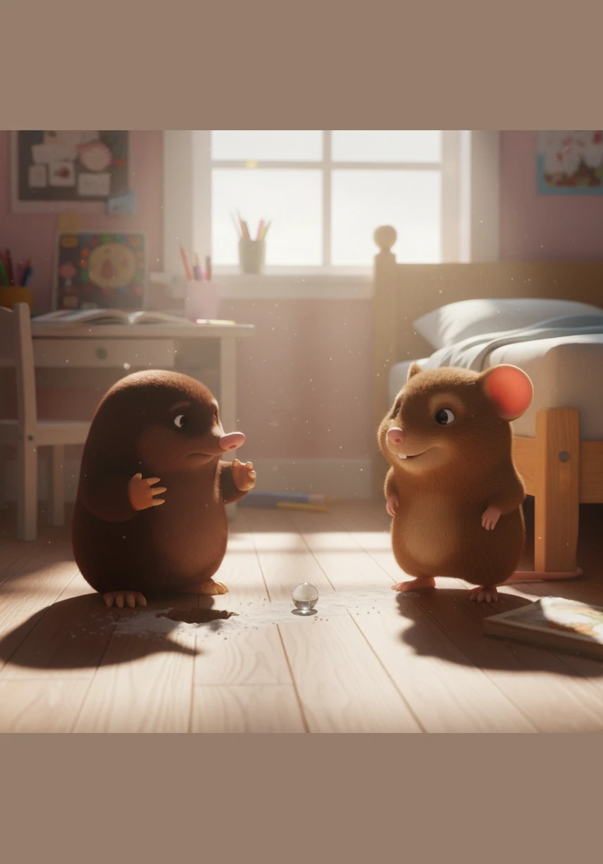 One quiet morning, Hope wakes up and notices a strange smell drifting through the air. A faint scent of smoke tickles her nose and makes her wonder what is happening.