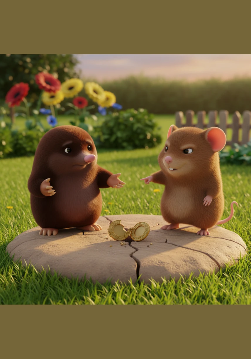 Hope worriedly asks Rose if she needs a hose to put out a fire. She is ready to jump into action and help her best pal in any way she can.