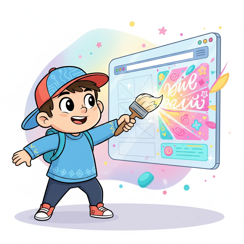 Келесі бетте CSS туралы айтылған еді. Алмас сиқырлы қылқаламды алғанда, экрандағы сұр қаңқа бірден жарқыраған түстерге, әдемі қаріптерге және көңілді суреттерге толды. Сайт енді нағыз өнер туындысына айналғандай еді.