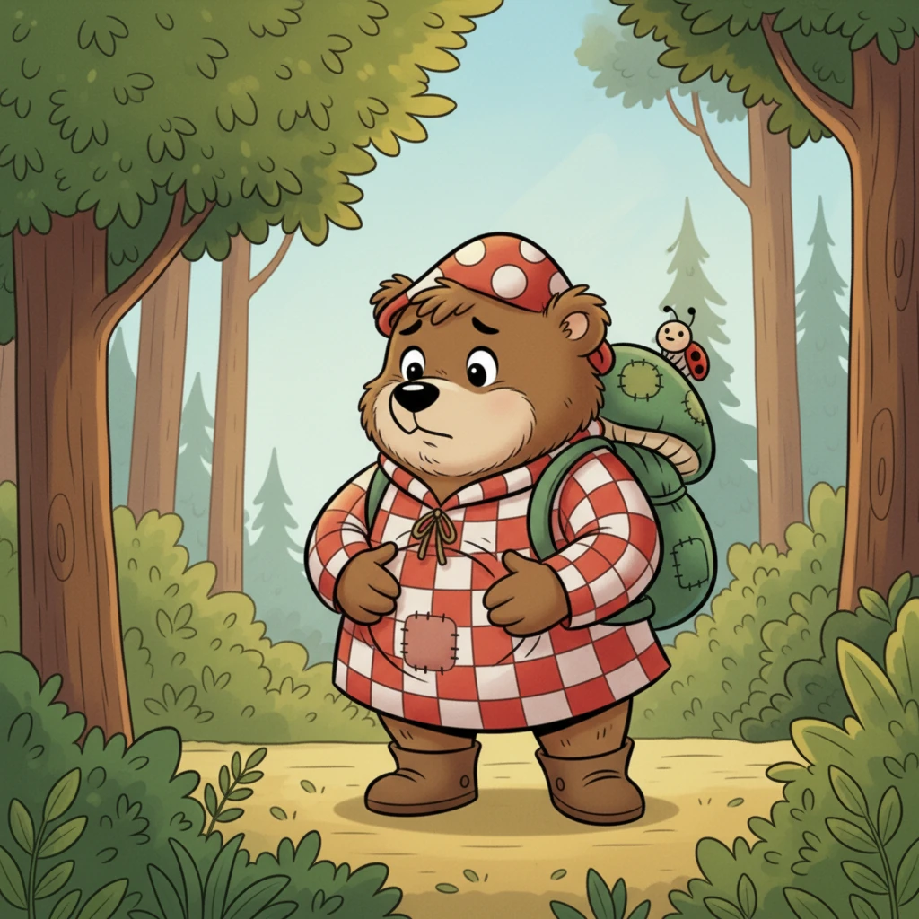 Plötzlich begann Big Boos Bauch zu grummeln, ein seltsames Geräusch, das er noch nie gehört hatte. Er hielt inne und lauschte.