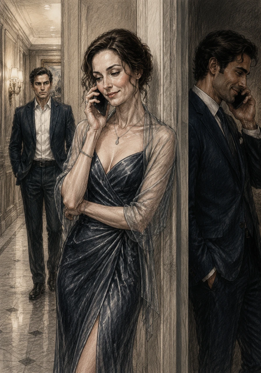 Secret smiles and whispered phone calls in the hallway become Helena's new reality. She finds herself leading a double life, where the thrill of being desired again makes her feel more alive than ever before.