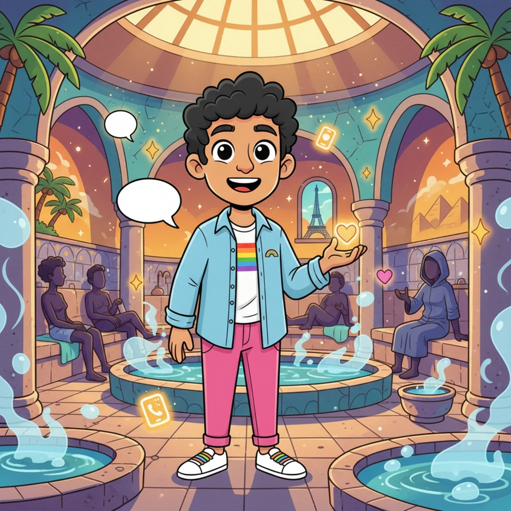 Une Rencontre Inattendue au Hammam - Love