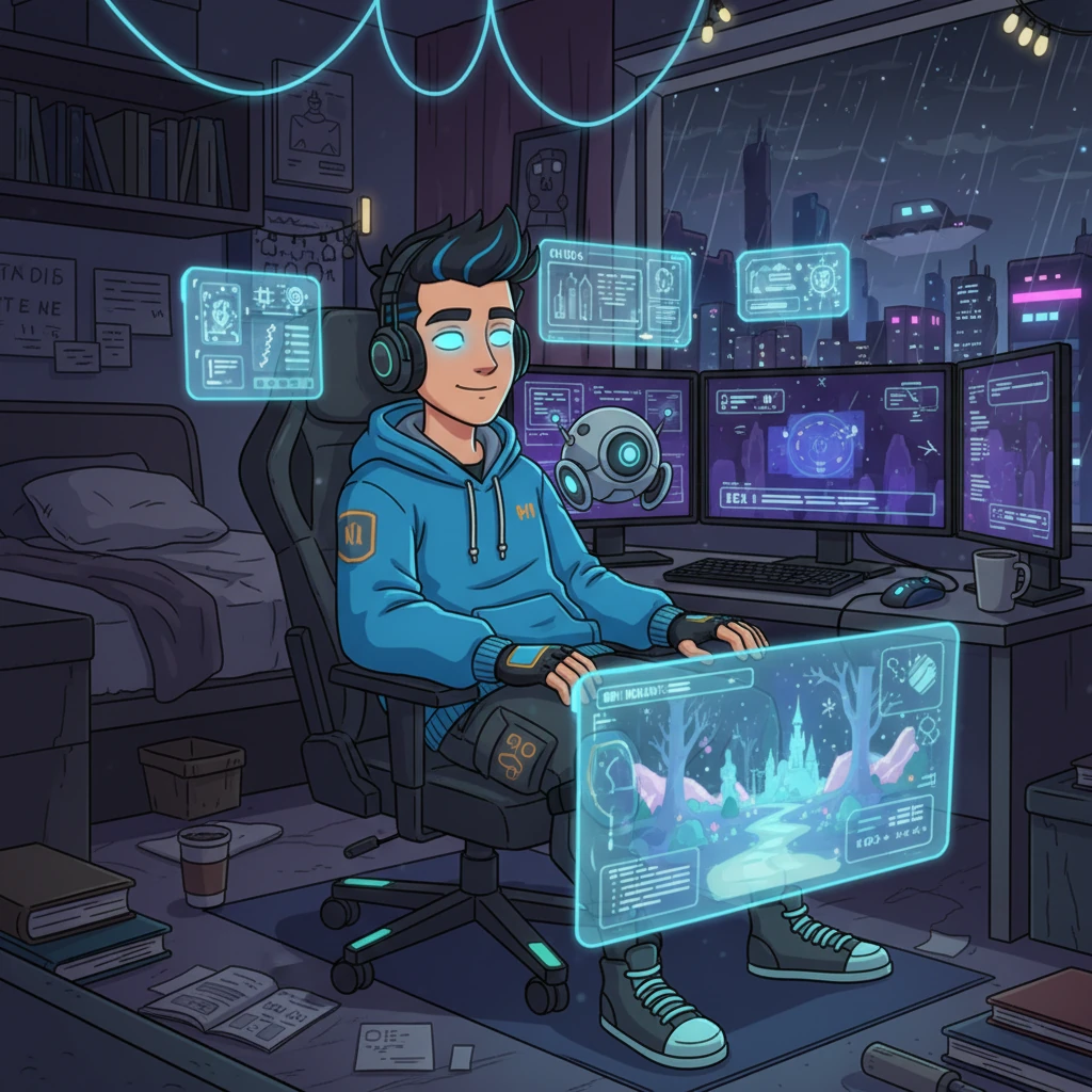 Shaadiq’s Digital Sanctuary - 成长故事