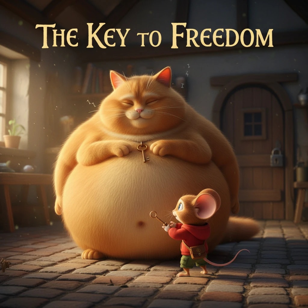 The Clever Mouse and the Fat Cat - animal