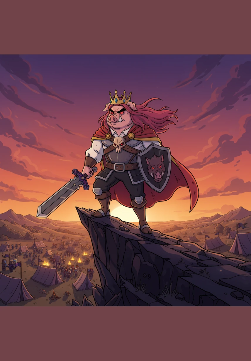 On the eve of the great battle, Techno stood atop a high ridge, looking down at the vast army of shadows below. He didn't feel fear, only the calm focus of a master strategist preparing to turn the tide of history.