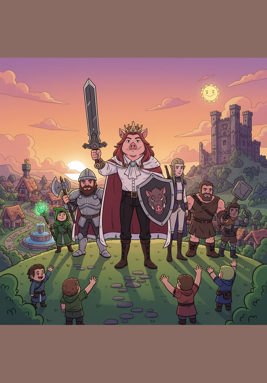 As the sun dipped below the horizon, painting the sky in shades of pink and gold, a constellation appeared in the shape of a crown. Though he might one day rest, the world would always remember the whisper on the wind: the legend never dies.