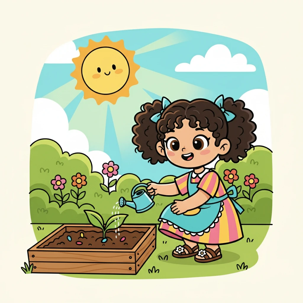 Ester entendeu que, assim como a semente, a fé em Deus precisa de tempo e cuidado para crescer. Ela aprendeu que, com paciência e confiança, coisas maravilhosas podem acontecer em sua vida.