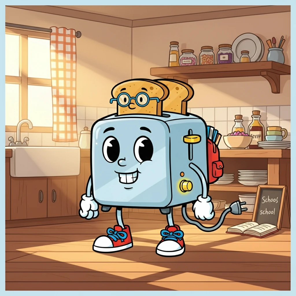 The Day My Toaster Went to School! - Истории о дружбе