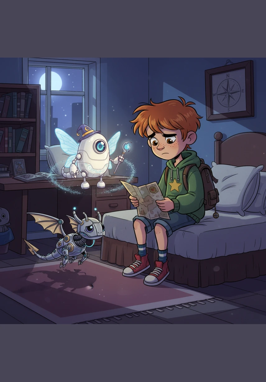 His friends knock on the door to play outside, but Leo barely looks up from his device to say no. His schoolbooks lie forgotten under his bed, covered in a thin layer of dust, while his toys sit lonely on the shelf.