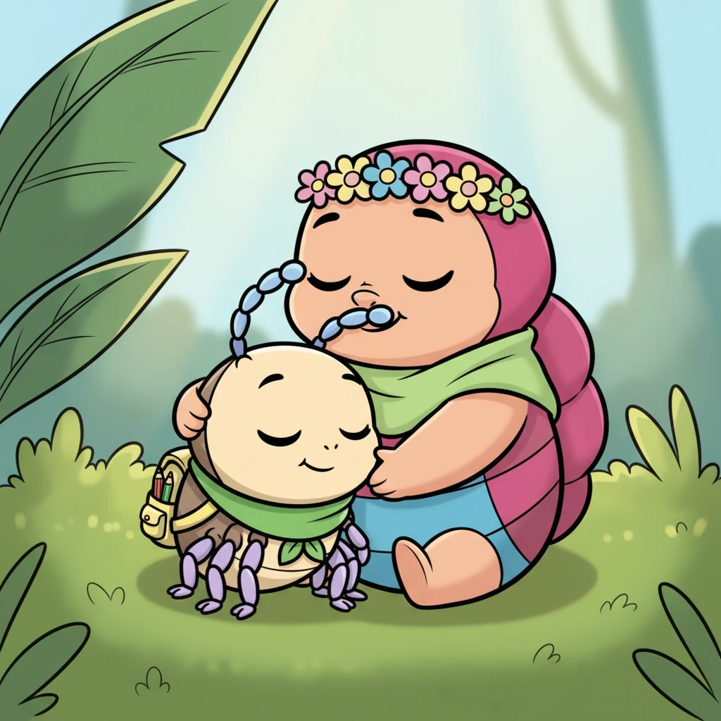 Pipo se acurrucó junto a su mamá, sintiendo el calor de su abrazo. Todavía tenía un millón de preguntas, pero ahora sabía que cada una de ellas era un pequeño paso en una aventura interminable de aprendizaje. Y en su corazón, sabía que siempre tendría a su mamá para ayudarle a encontrar las respuestas.