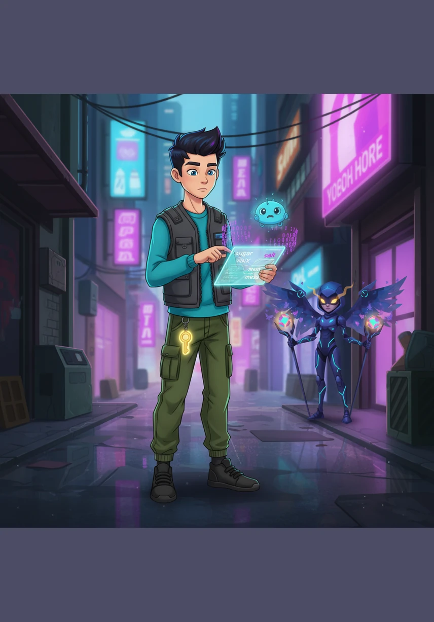 The Shadow Mimics were notorious for intercepting mail and changing words just for fun, turning sweet into sour or help into hello. Cipher looked at his letter and realized that without protection, his recipe would surely be ruined by these digital pranksters.