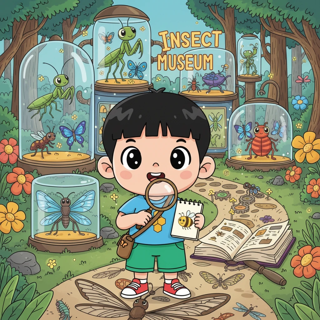 昆虫奇妙博物馆 - 教育故事