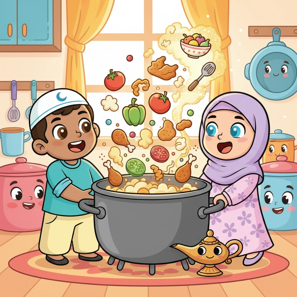 A Happy Meal with Layla and Omar - Family stories