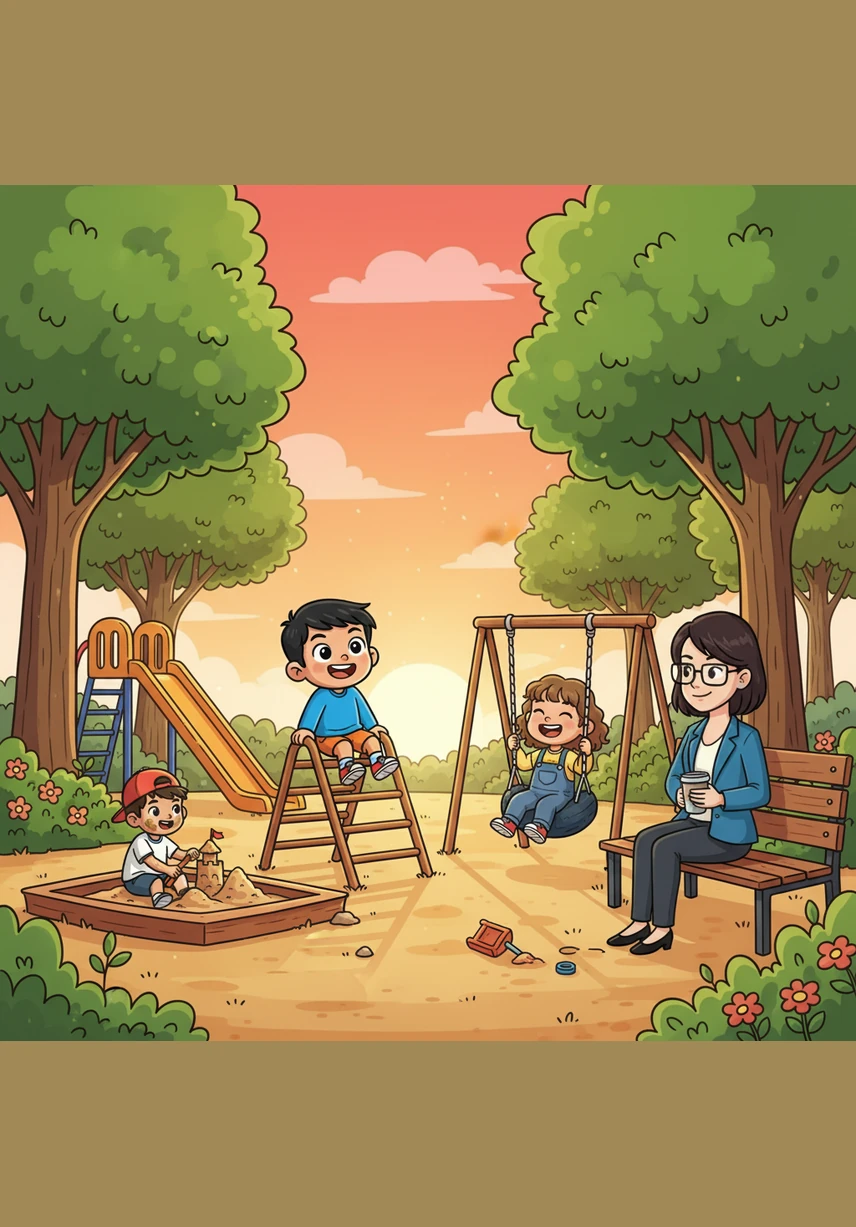 By the end of the day, Grayson is playing happily with a group of friends, feeling proud of his new skills. He has learned that by listening to others and respecting their space, his heart and his circle of friends can grow bigger than ever. He is still a great artist and a great helper, but now he is a great listener too.