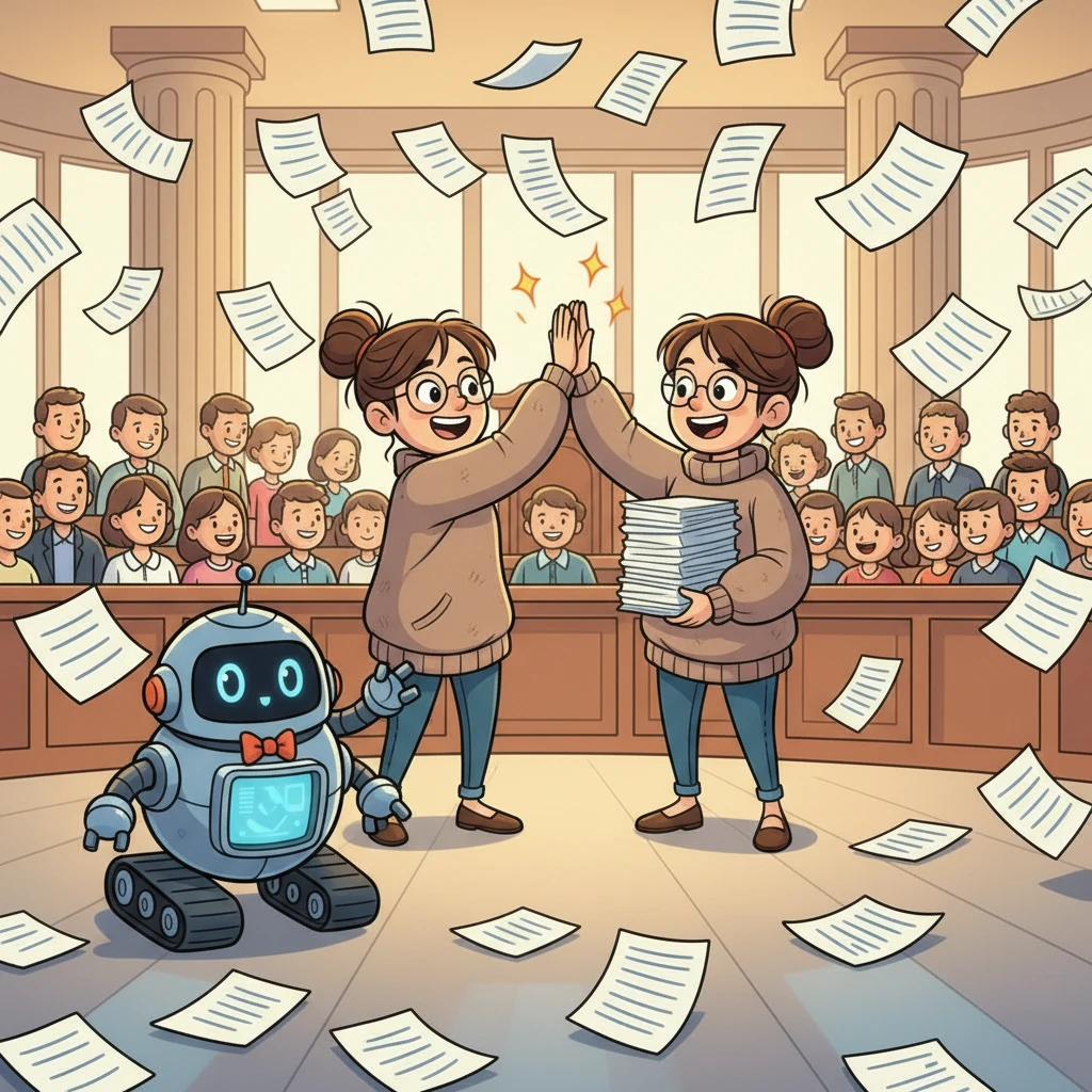 From that day forward, Lexi and Ms. Elena became an unstoppable team. Together, they ensured that all legal documents were clear, truthful, and easy to understand, making the legal world a much brighter and more reliable place for everyone. Lexi’s mission was a success!